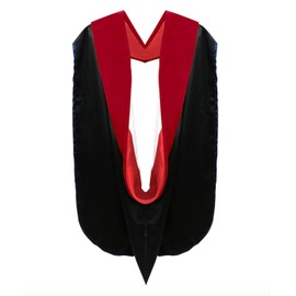 CLERKMANS Unisex Doctoral Graduation Hood for Doctorate Degree - University PhD Academic Hood