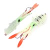 Fishing UV Squid Soft Lure Luminous Octopus Wobbler Bait Squid
