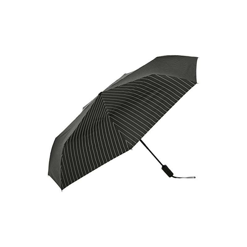 Moonbat DUNAMIS 10686 Folding Umbrella, Striped, Rain Umbrella, Simple, Men's