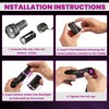 EverBrite LED Flashlight, Multifunctional Flashlight with UV and White Light,