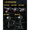 CO LIGHT LED Motorcycle Fog Lights 60W 18000LM Driving Auxiliary