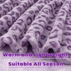 Small Kids Blanket Purple Voilet Lavender Fleece Soft Fuzzy Girls
