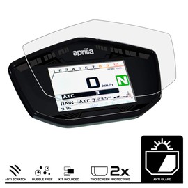 Speedo Angels Dashboard Screen Protector for TUONO 660 (2021-) 2 x Anti Glare