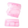 BangQiao Multipurpose Plastic Storage Container Organizer Box Case with Removable