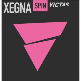VICTAS Xegna Spin Table Tennis Pad (Red, 2.0 mm)