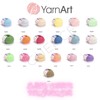 YarnArt - Hilo multicolor de algodón para bebé, 50% algodón,
