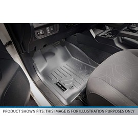 SMARTLINER All Weather Custom Fit Floor Mats 2 Row Liner Set Compatible with 2010-2013 Lexus GX