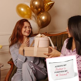 Gifts for Sister,Makeup Bag,Best Sister Gift,Sister Gifts from Brother