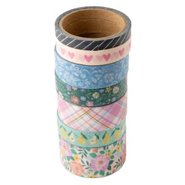 American Crafts Poppy And Pear Washi Tape-7/Pkg
