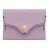 Fossil Heritage Leather Credit Card Holder 10cm, lavender, Elegant