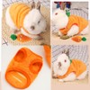 ANIAC XS Dog Sweater and Carrot Toy Set Warm Cat