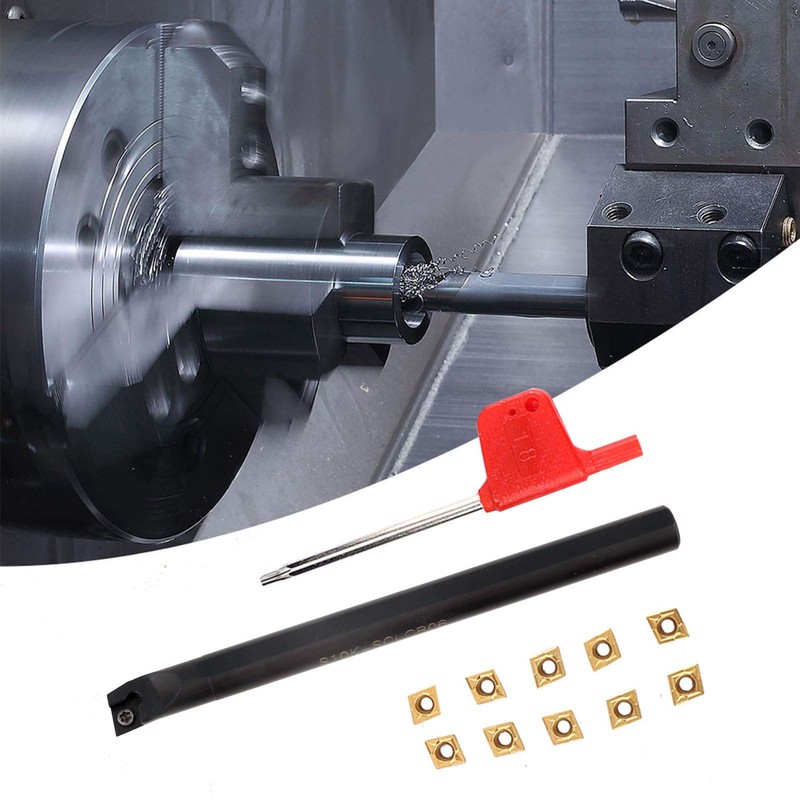 10mm S10K-SCLCR06 CNC Lathe Boring Bar Turning Tool Holder 10pcs