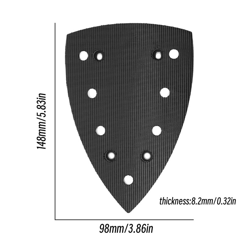 eMagTech Backing Pad Compatible with Festool DTS 400 DS 400