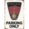 LUCKYLINDE Retro Tin Sign Suitable for Rover Oldtimer Fans and