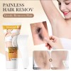 Crema De Depilar Con Extracto De Arroz Elimina Bello Axilas
