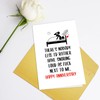 Funny Anniversary Card for Husband Wife, Humorous Snoring Anniversary Card,