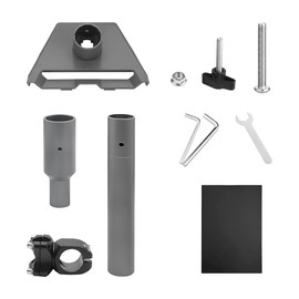 Starlink Gen 3 RV Ladder Mount & Roof Rack Mount，Starlink Gen 3 Pole Clamp Mount for RV/Pole/Yacht/Camper，Installation Range 0.8-1.17” for Pole/Roof/SUV/Outdoor