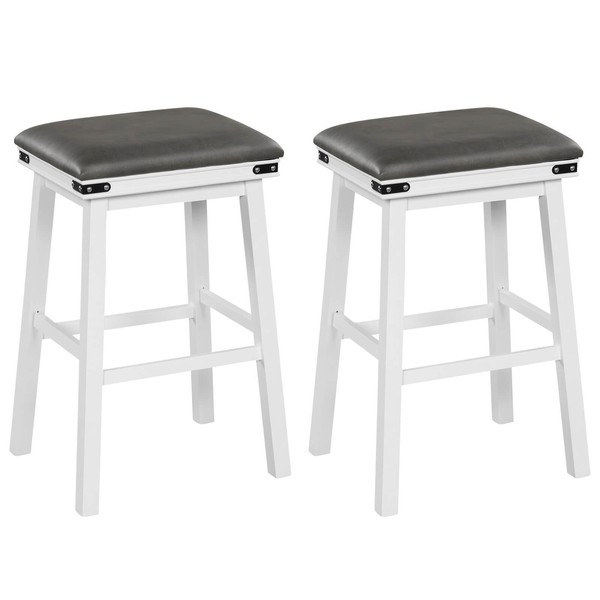 Costway 30" Dining Bar Stool Set of 2 Pub Height