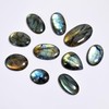 Natural [50mm+] 3pcs Large, Labradorite Gemstones Cabochons, Jewelry Making Loose