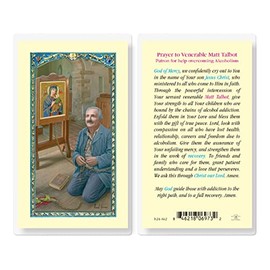 Prayer to Venerable Matt Talbot Laminated Holy Cards, 25-Count Value Pack