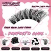 Gmagictobo Volume Lash Extension Kit Thick Cluster Eyelash Extensions 10-18MM