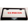 Unbranded X2 Bentley Laser Engraved Etched Stainless Steel License Plate