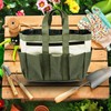 Garden Tool Bag with 8 Pockets,Garden Tool Storage Bag,Heavy Duty