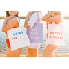 Pearhead She Said Yasss Tote Bag, Giftable Collection, Christmas Stocking