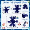 Knitgrip 12 Pcs Cone Christmas Trees Snowflake Set, Christmas Table