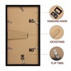 Fixwal 8x14 Collage Picture Frame with Three Openings for Displaying