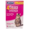JOHNSONS 4FLEAS TABLETS FOR CATS AND KITTENS – 1KG TO