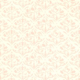 Melody Jane Dolls House Art Nouveau Pink Arabesque Tulip Miniature Print 1:12 Wallpaper