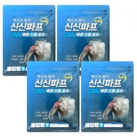 Shinshin Pape Cool 5-pack quick, strong adhesion pad patch compress pack 4