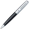 Sheaffer 300 Glossy Black Fountain Pen with Bright Chrome Cap,