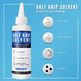 CHAMPKEY CHAMPKEY Premium Golf Grip Solvent 5.oz - Professional Golf Solvent Ideal for Re-gripping Golf Clubs