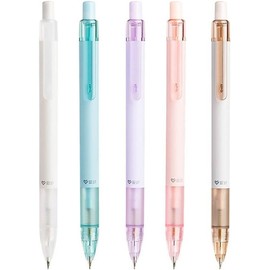 Jinshining Mechanical Pencil 1Pc 0.7mm Random Color Automatic Pencils Propelling Pencil Cute Pencils Eraser Top Writing Stationery Office Supplies,Pencils,Mechanical Pencils