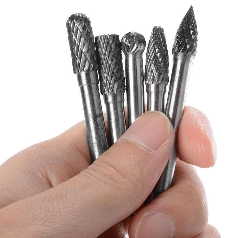 Bestgle Carbide Bars, Set of 5, Tungsten Bars, 0.2 inch
