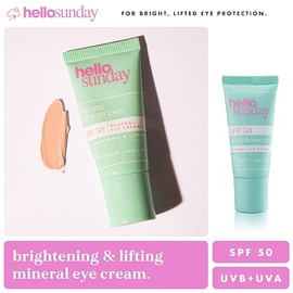 The One For Your Eyes Mineral Cream SPF 50 by Hello Sunday for Unisex - 0.5 oz Cream