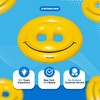 Swimline Smiley Face Pool Float , Yellow