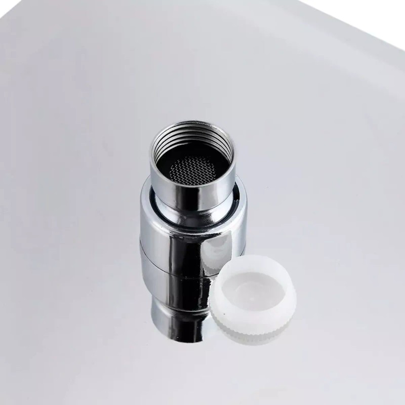 IML Regadera Cuadrada 20cm Acero Inox + Tubo Redondo L