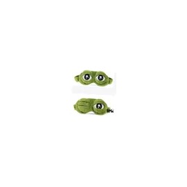 슬픈개구리안대 귀여운수면안대 비행기수면안대 눈안대 수면용안대 Sad Frog Eye Mask Cute Sleep Mask Airplane Sleep Mask Eye Mask Sleep Mask