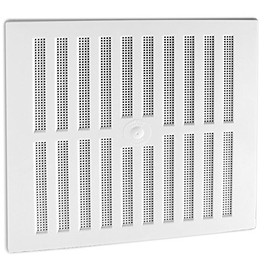 Hit & Miss White Adjustable Large Air Vent 11.25" x 10.5" Ventilator Cover