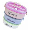 K&H Lonchera Oficina Corona Topper Cubiertos Alimentos Lunch Box