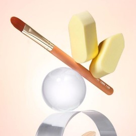 THE TOOL LAB Happy Lim Tangle Fit Duo Set, Type:Happy Lim Sponge Bullet 2p & Jumbo 2p + Mini Soap