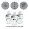 Biberones Tommee Tippee Natural Start 9oz 3 Pack Mamilas