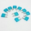 sourcingmap 10 Pcs Car Mini ATC ATO Blade Fuse 15A