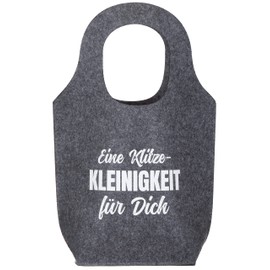 Brandsseller Gift Bag | Felt Bag for Gifting | Gift Bags with Print | Felt Gift Packaging | Approx. 27 x 38.5 x 10 cm