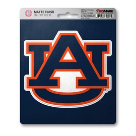 FANMATS 61248 Auburn Tigers Matte Decal Sticker