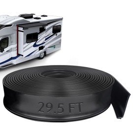 RV Slide Out Seal 1-1/2" 29.5 FT, R854056 RV Weather Stripping Exterior (Clip-On), Rubber Material, Wear-Resistant, Suitable for RVs, Camper