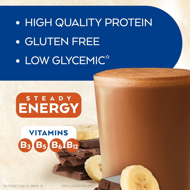 Atkins Chocolate Banana Protein Shake Keto Friendly, 4 Count